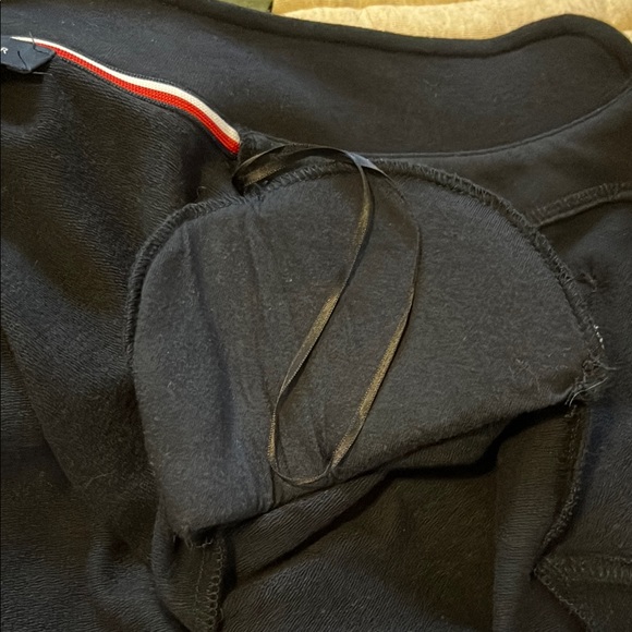 Tommy Hilfiger Elegant Navy Blue Double-Breasted Women's Jacket - Picture 5 of 7